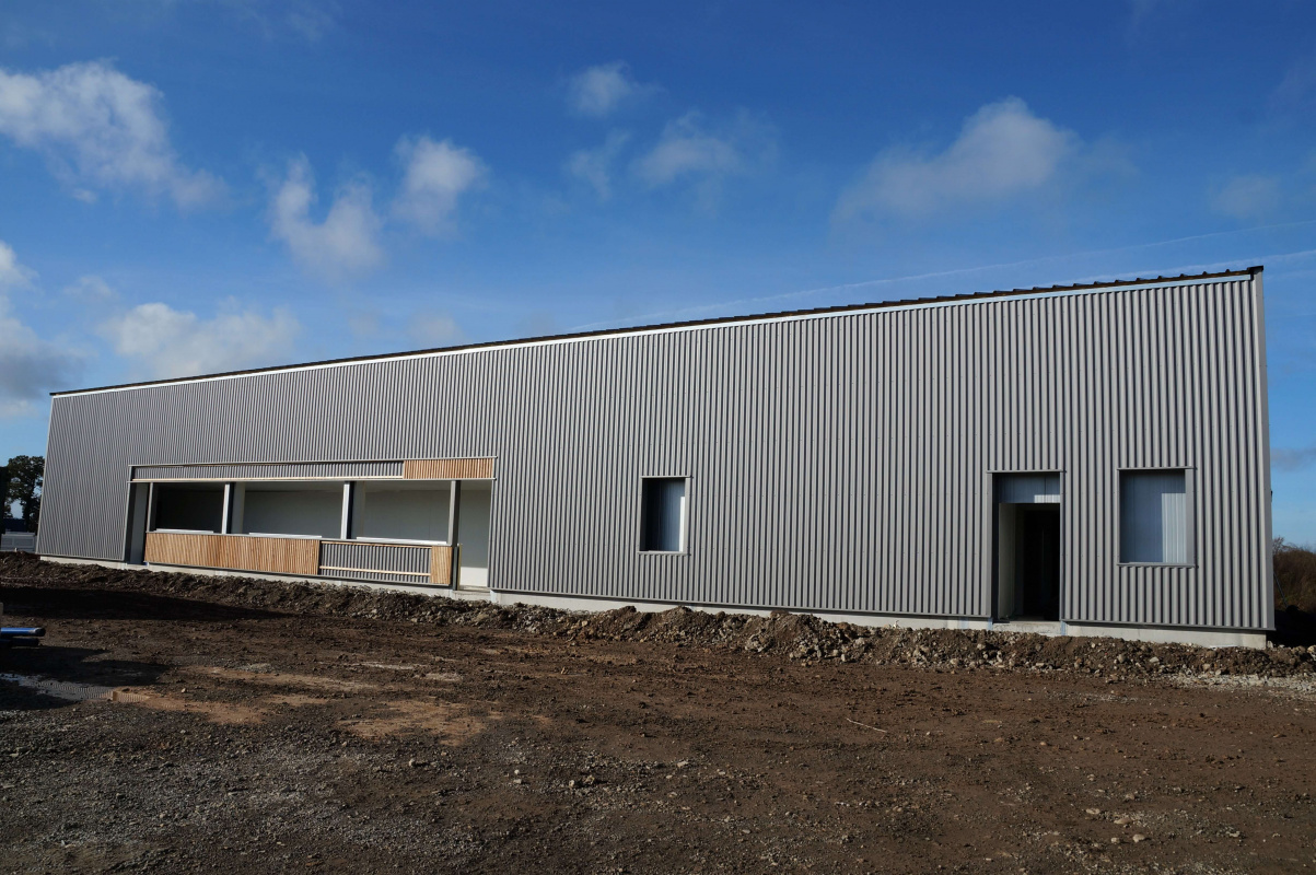 Construction hangar agricole